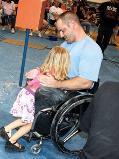 Lifting weights, lifting spirits