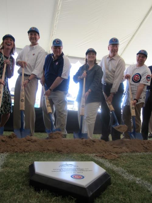 Cubs Groundbreaking