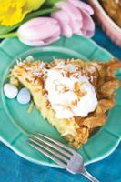 A simple take on the classic coconut cream pie
