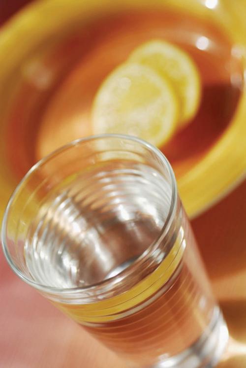 Water with lemon