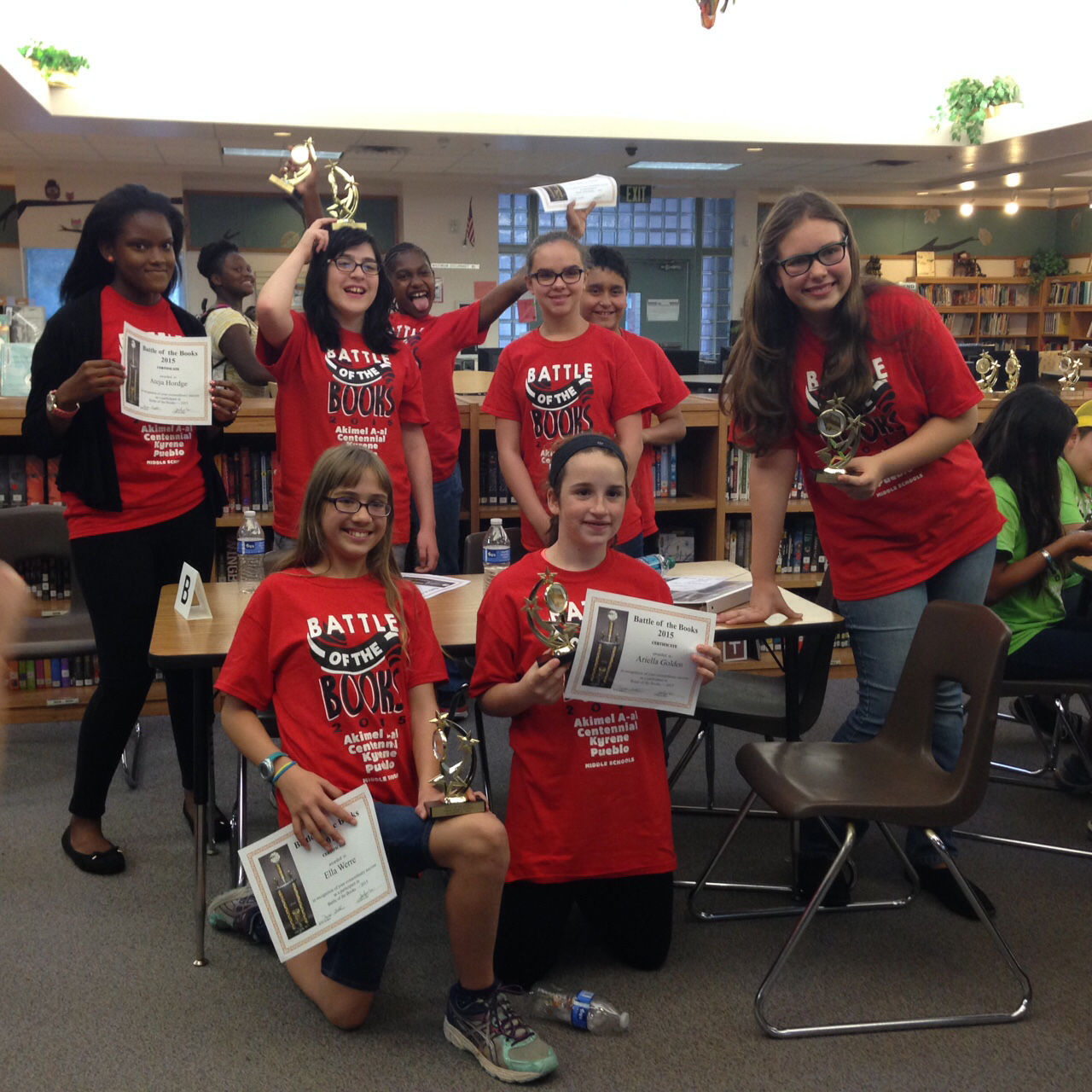 Kyrene Middle School Students Battle Over Book Knowledge | Community ...