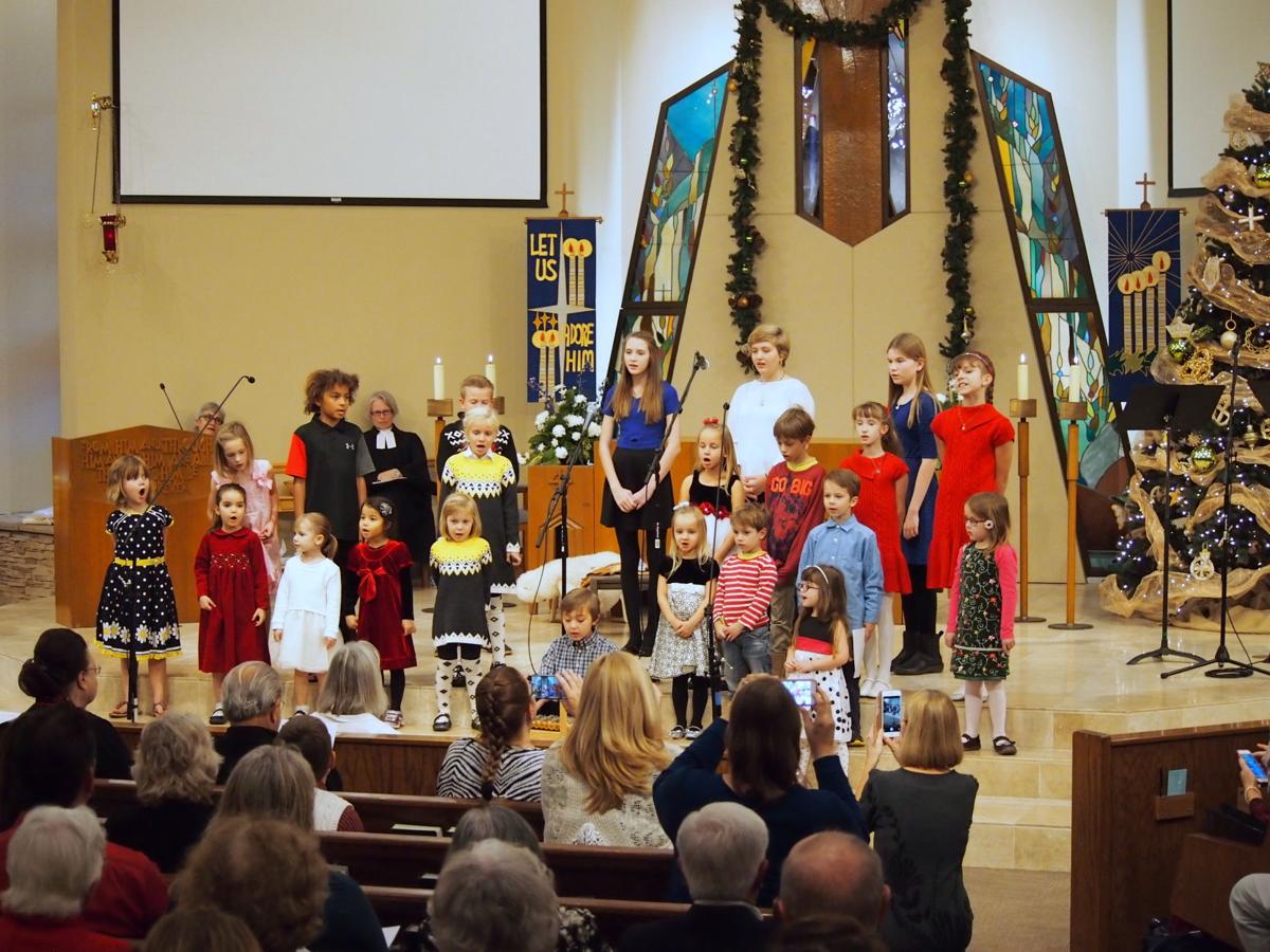 The German Christmas service is held annually at Mountain View Lutheran Church