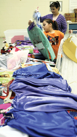 Lomas 5th-grader donates used costumes to needy