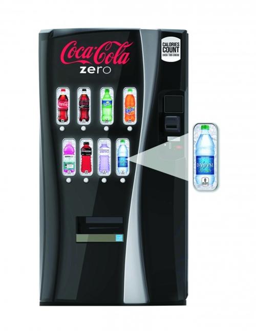Vending machine calorie count