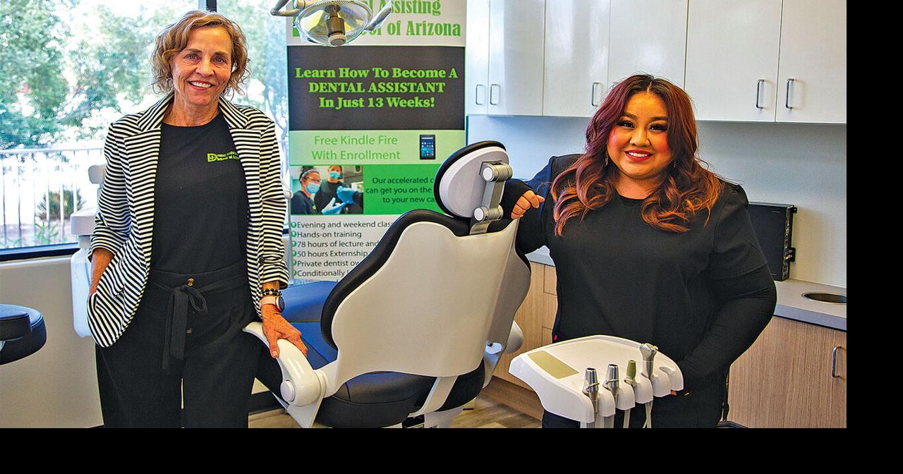 Dentists’ helpers owe training to local woman Business