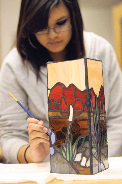 Young artists at Mountain Pointe present winter show