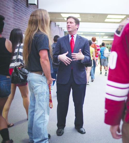 Mayor speaks at MPHS