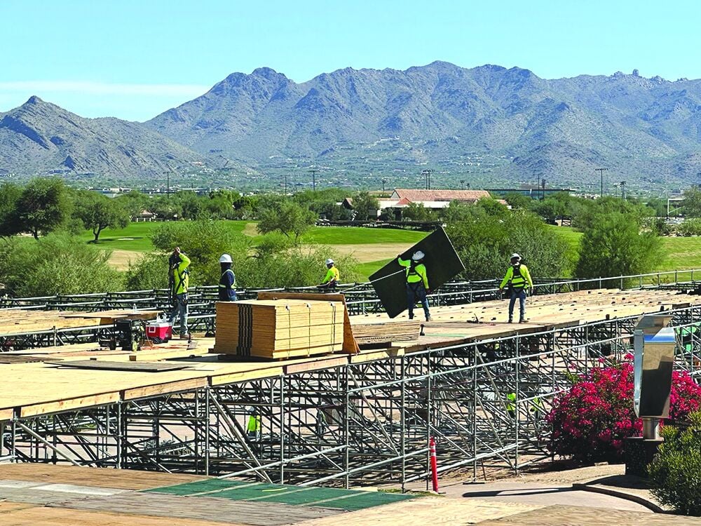俺のmokkin hills field Phoenix Open getting glammed up | Sports | ahwatukee.com