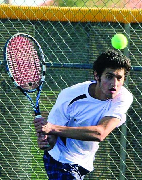 Desert Vista's Ahmad Saleem tennis