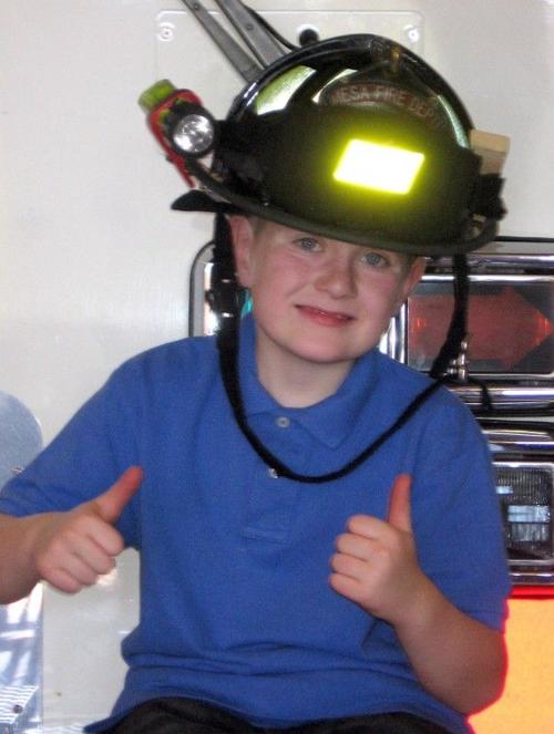 Honorary Mesa Firefighter