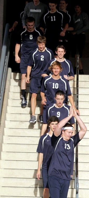 Desert Vista boys volleyball