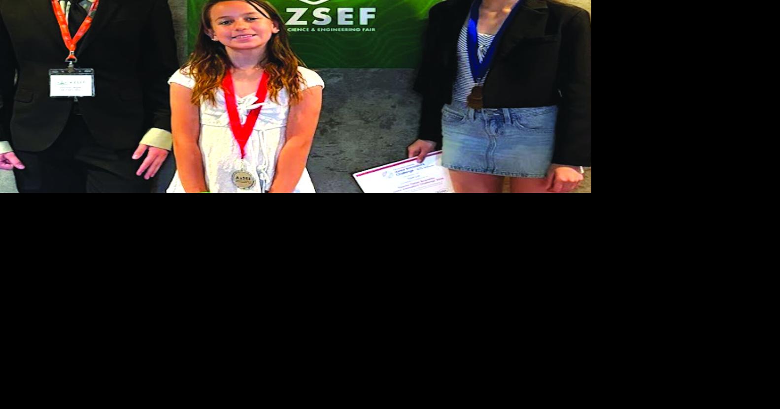 3 Horizon Honors students win at state science fair