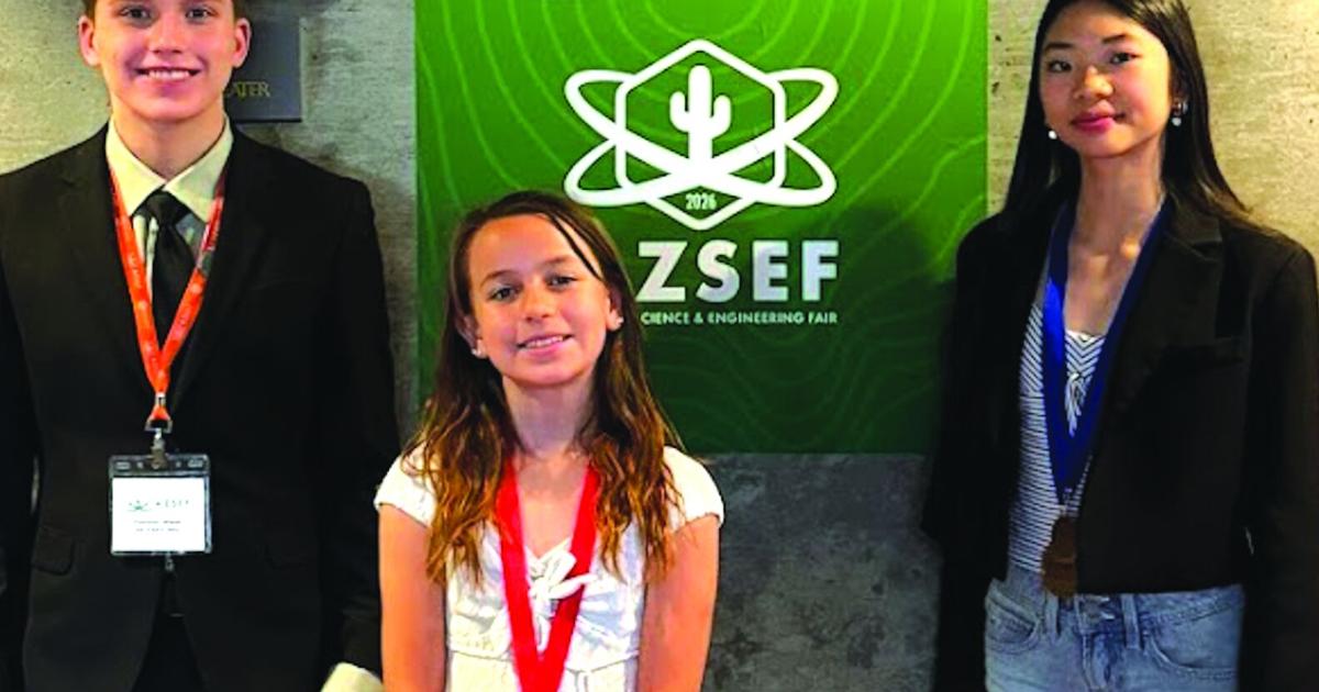 3 Horizon Honors students win at state science fair