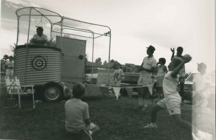 The dunk tank