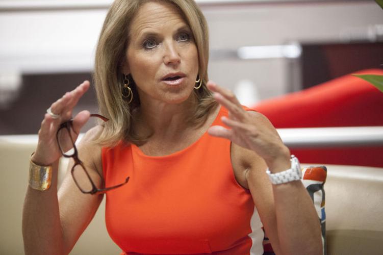 katie couric red dress 5 minutes with Katie Couric | Community Focus