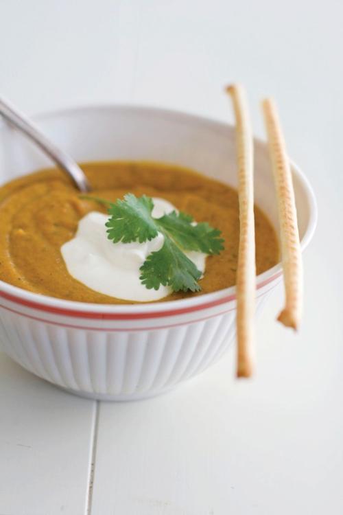 Roasted vegetable soup
