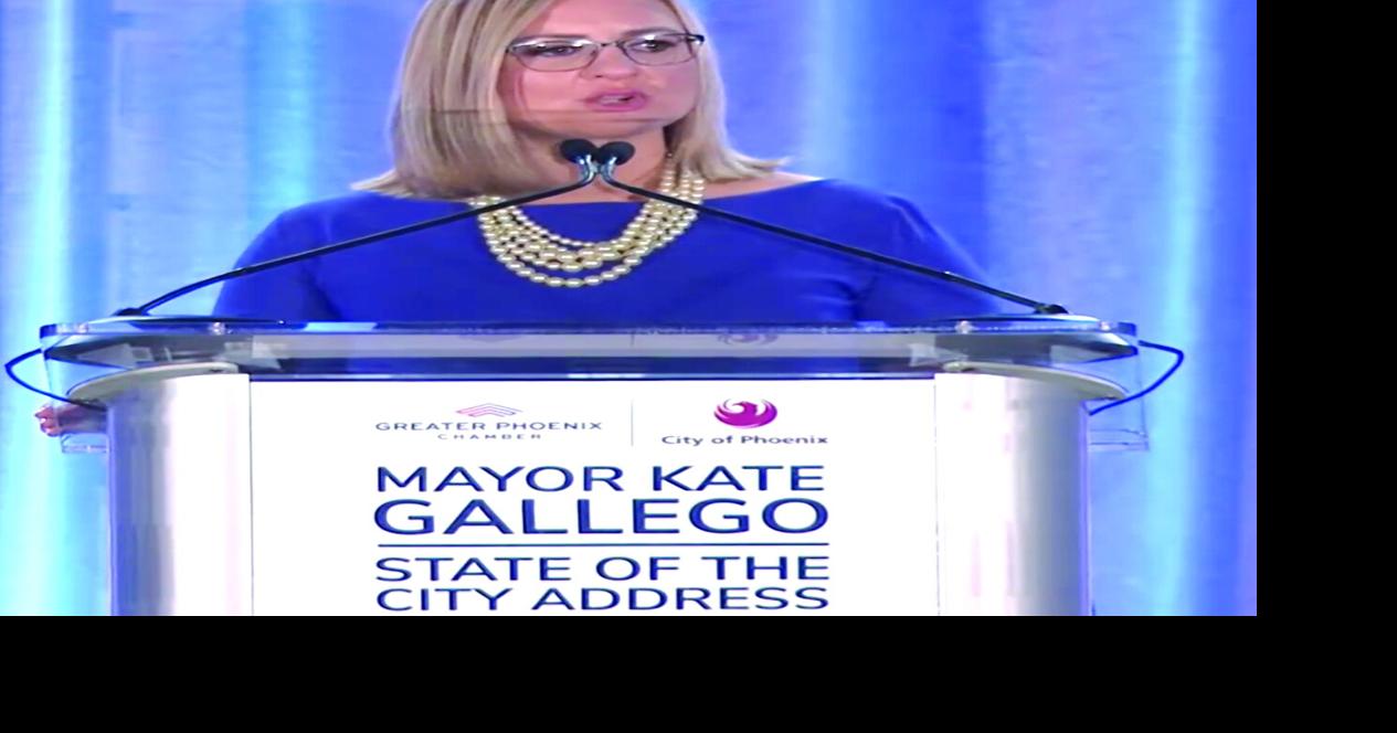 Mayor Gallego outlines Phoenix's triumphs, challenges at State of the City address