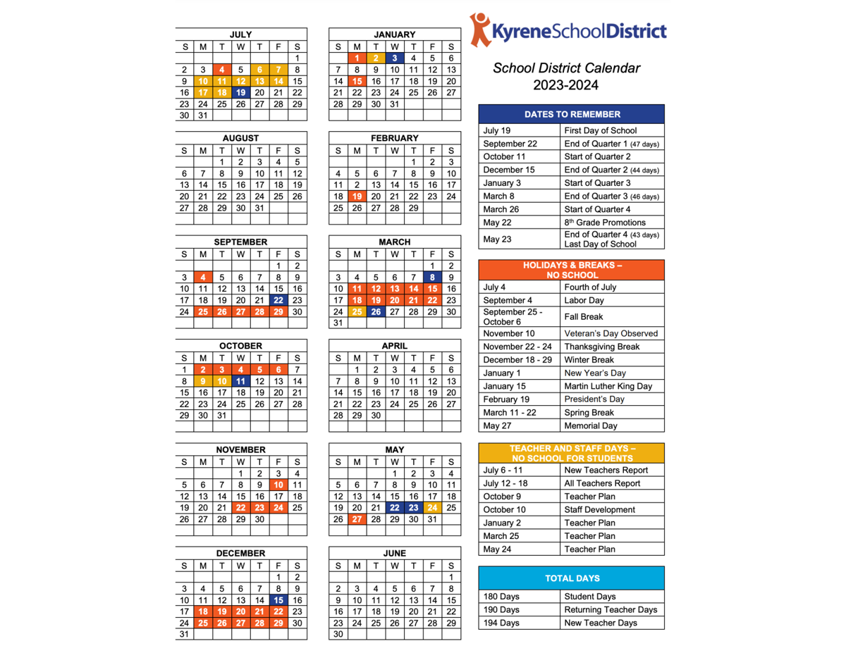 Kyrene board OKs new calendar approach for 202324 school year News