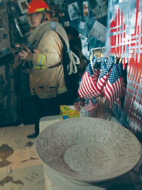 Bowls commemorate 9/11