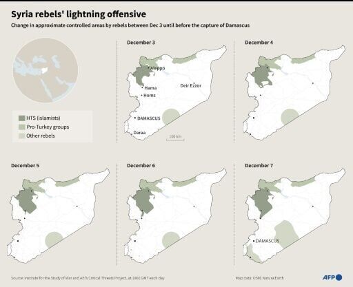 Syrians Rejoice As Assad Flees, Ending Brutal Reign | National ...