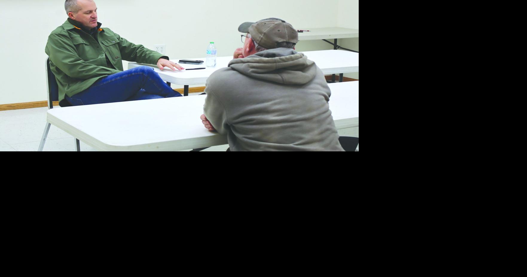 Iowa Ag Secretary drops by Albia