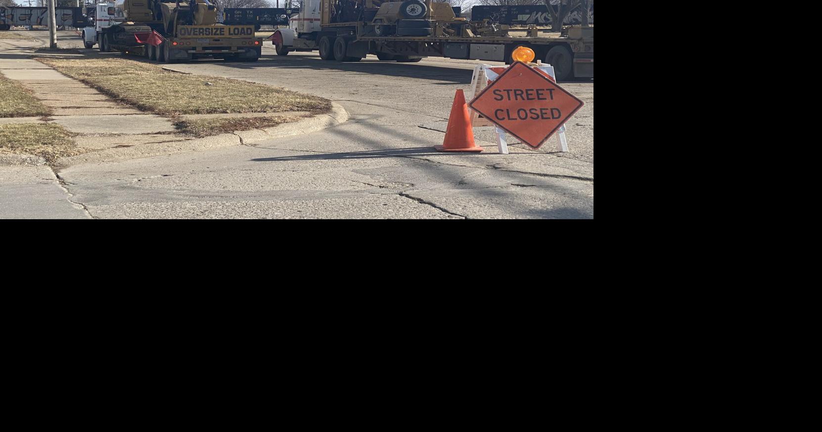 Road Closure due to track issues | News | albianews.com
