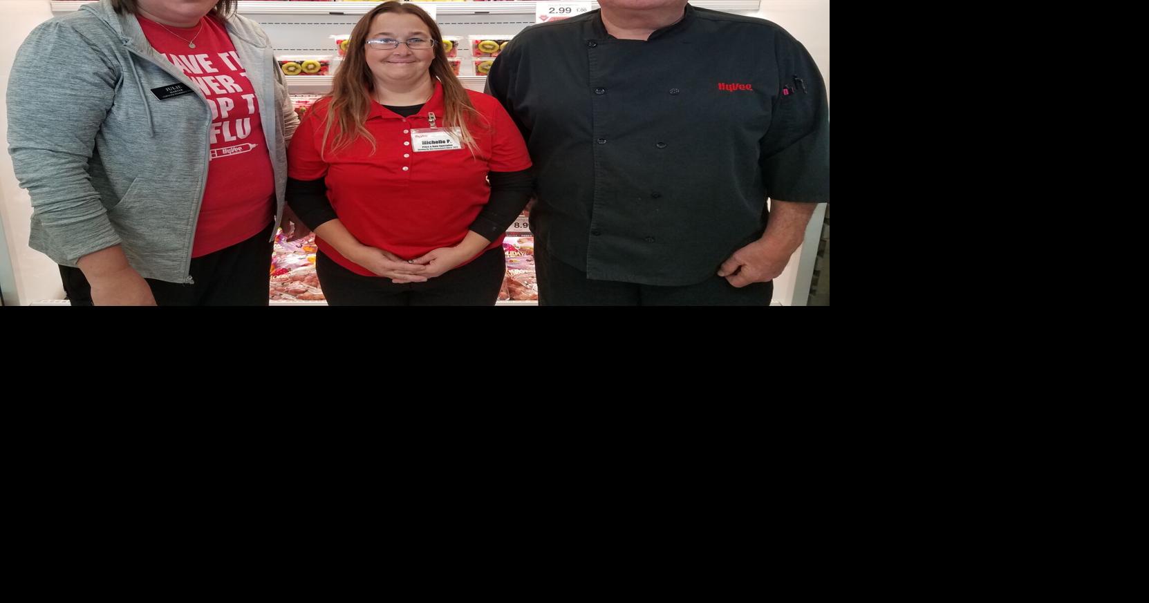 HyVee honors three Albia employees for service milestones News