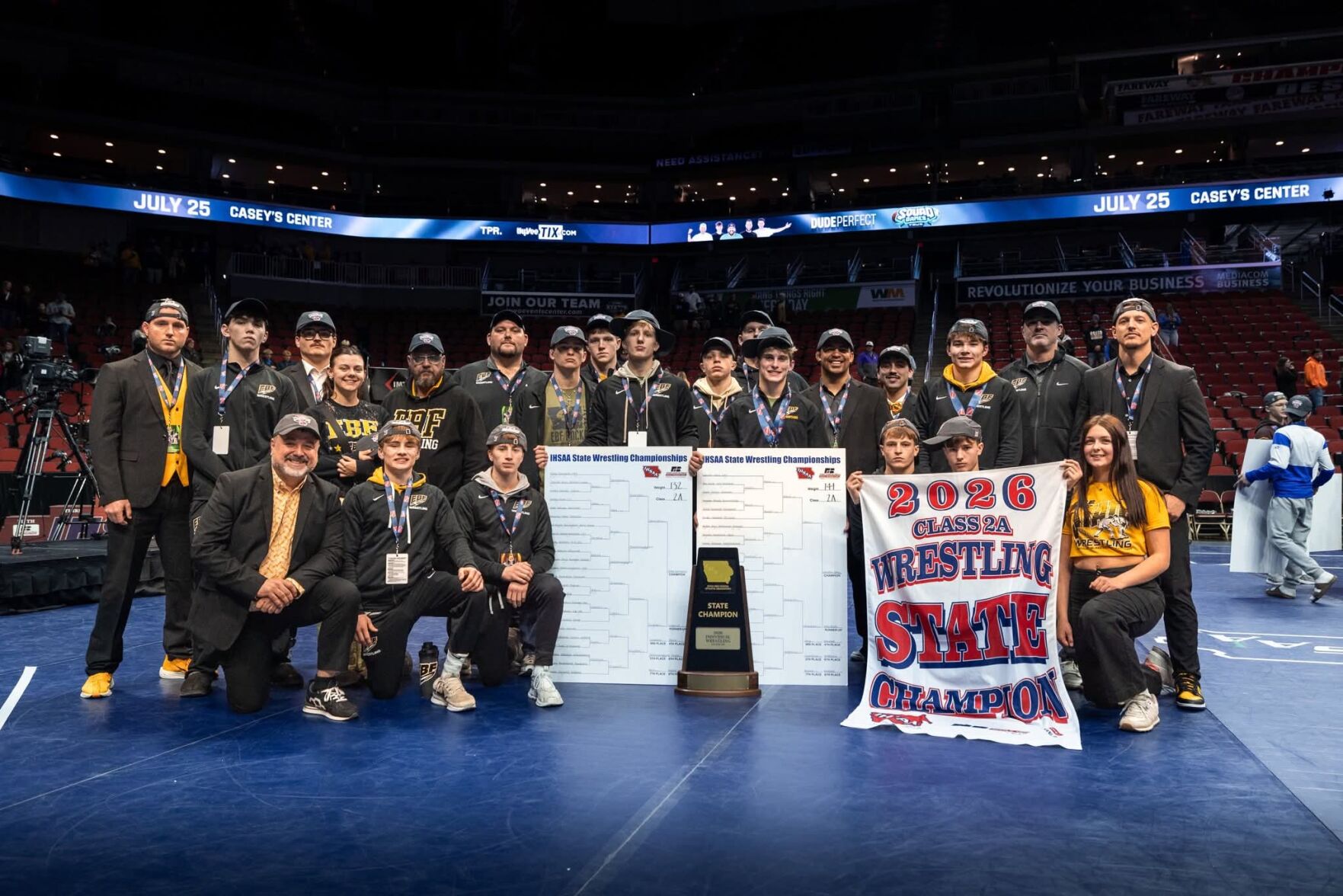 Ebf Rockets EBR Rockets co-champions in the 2026 state wrestling tournament ...