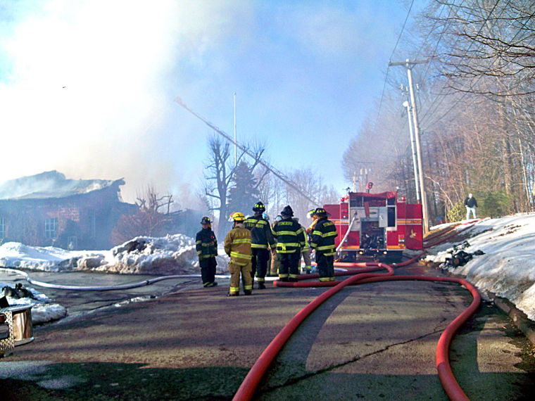 Photo slideshow from Wendell August fire