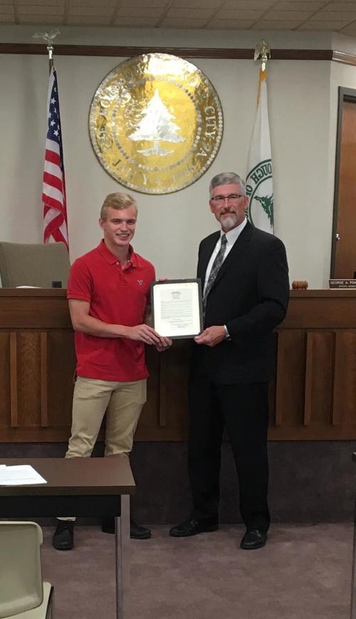 Will Hannon honored