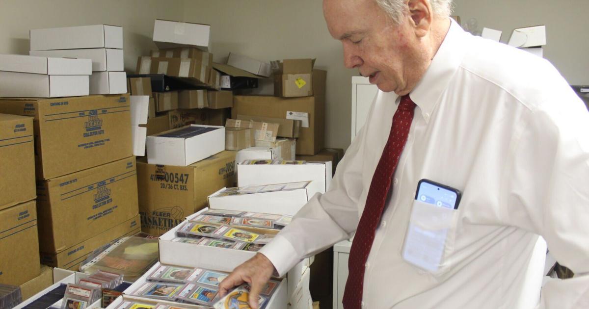 Indiana man completes vintage 1940s basketball card set