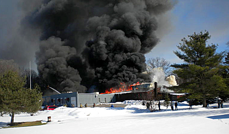 Photo slideshow from Wendell August Forge fire | | alliednews.com