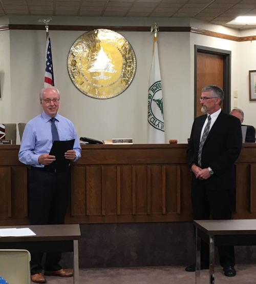 Tom Burdick honored
