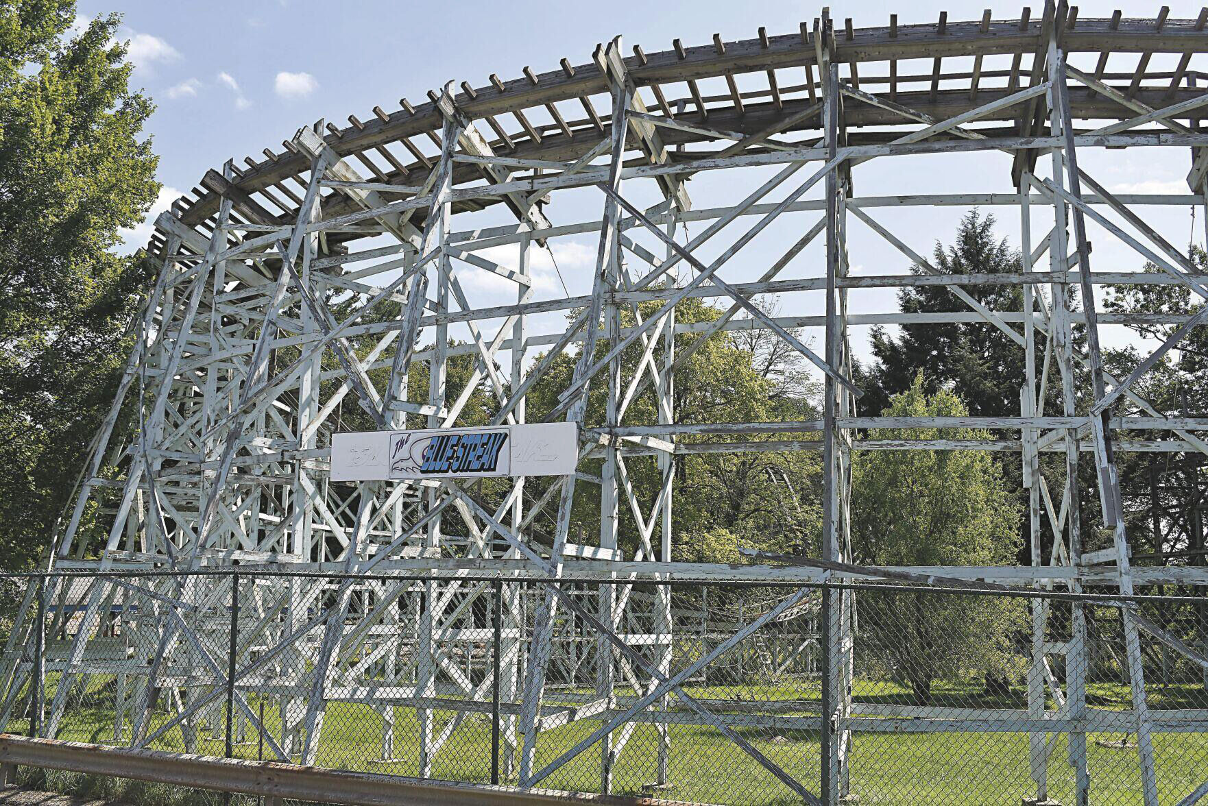 The streak ends: Iconic roller coaster catches during demolition