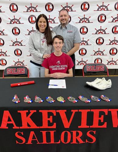 Sailors' Seth Phillips to continue education, athletic career at Edinboro