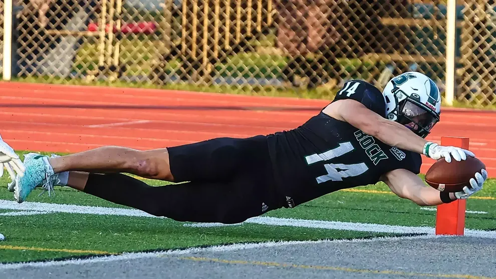 Slippery Rock High product Sabo stepping up at The Rock