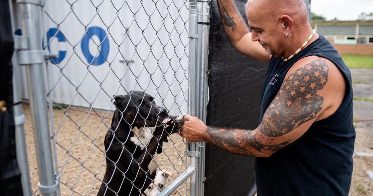 Christopher Railsback Former humane officer charged after still acting in an officer's ...