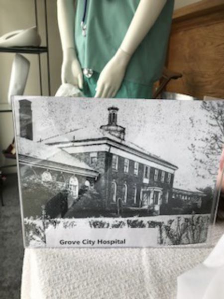 Medical items on display for all to see