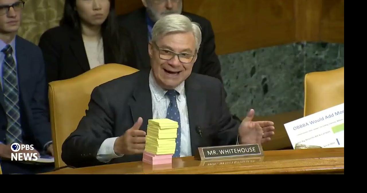WATCH: Sen. Whitehouse questions OMB chief Vought in Trump budget hearing