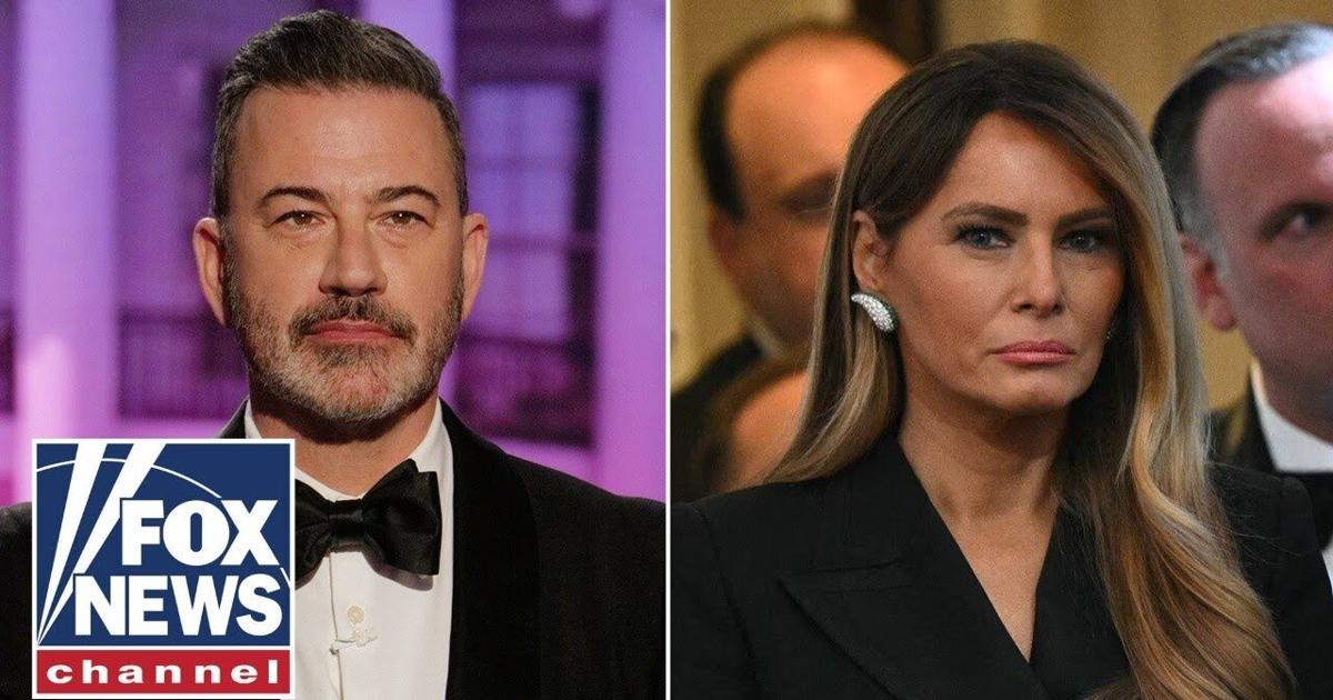 Expectantly Response Kimmel REACTS to Melania Trump's scathing response to 'expectant widow' jab