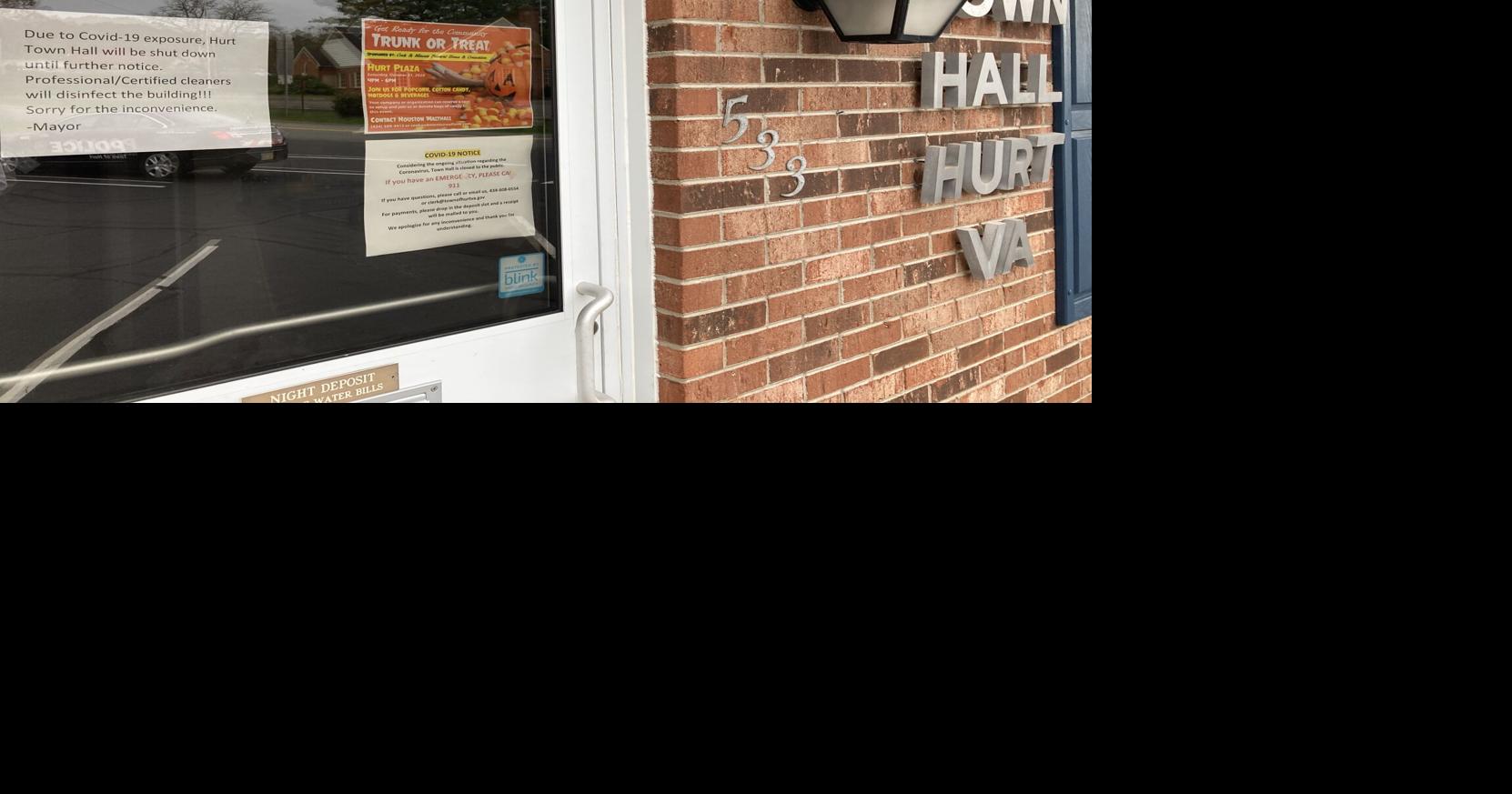 Hurt town hall operates remotely due to COVID19 case, plans to reopen