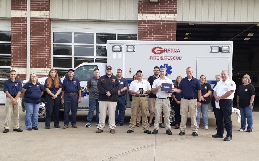Gretna Fire and Rescue Squad earns top regional award Multimedia