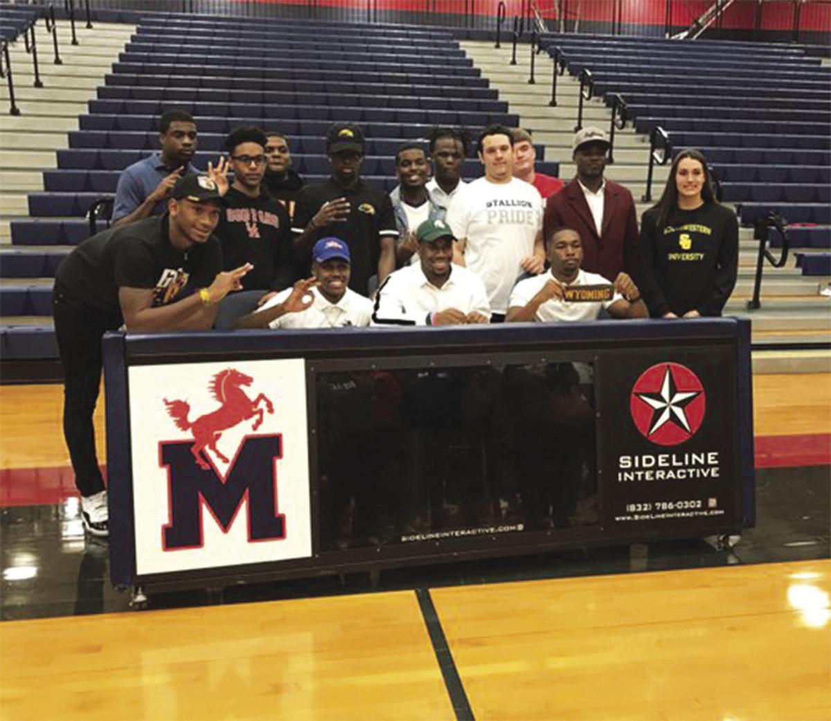 Area Student Athletes Sign Collegiate Letters Sports Alvinsun Net