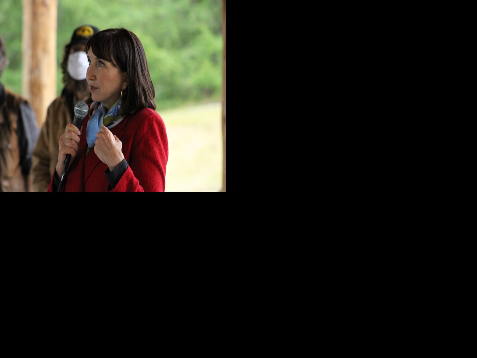 Libertarian presidential candidate Jo Jorgensen visits ...