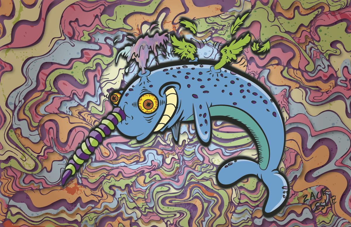 Life S Mashups Anchorage Cartoonist Zack Leslie S Unique Style Is