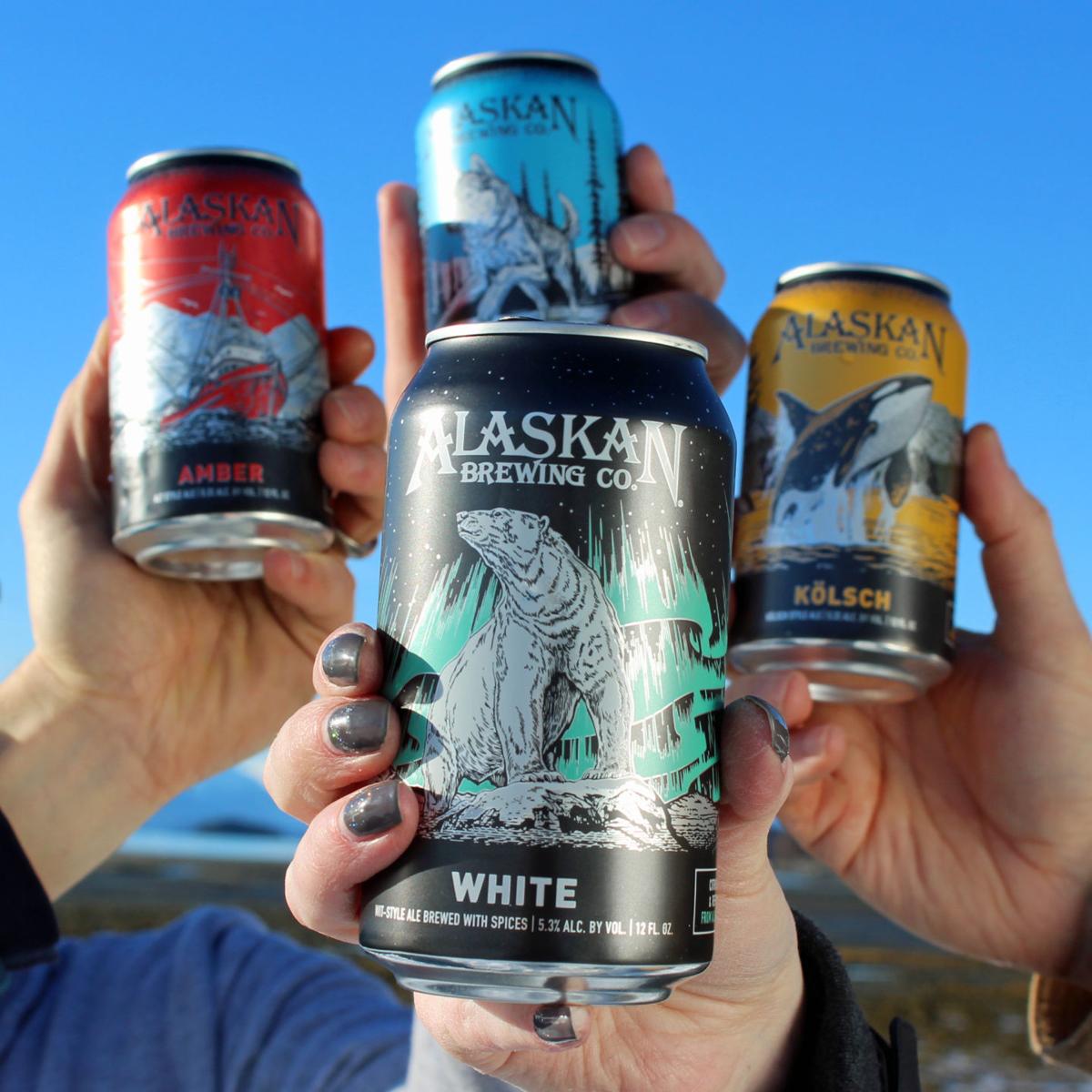 Striking Labels Alaskan S Redesign And Blonde Ale Food Drink Anchoragepress Com
