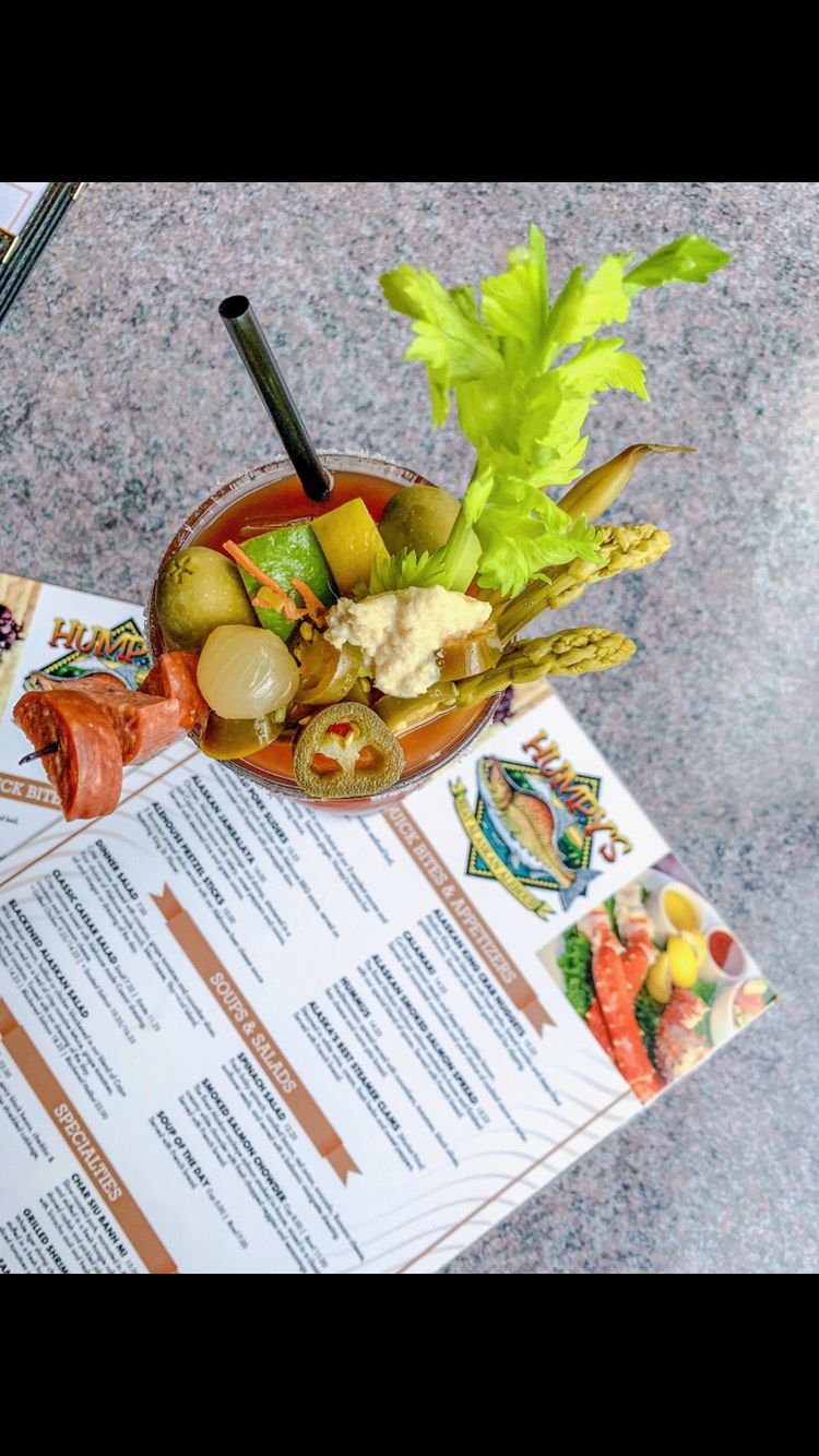 Drink Of The Week Bloody Mary Bar at Humpy’s Arts & Entertainment