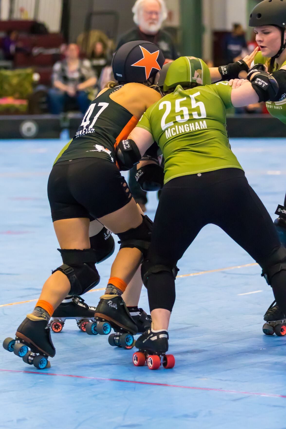 Rage City Roller Derby Orange Crush: Bandana – Frogmouth