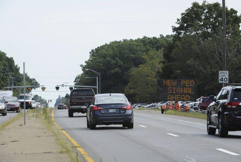 Crosswalk Other Improvements Underway On Route 114 Local News Andovertownsman Com