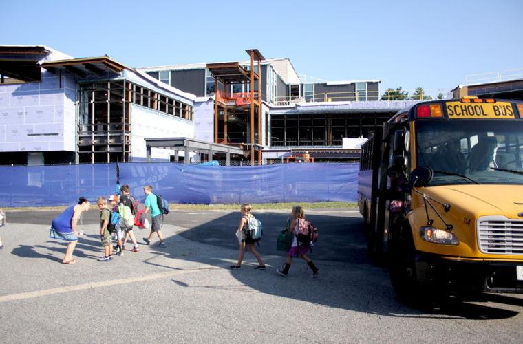 A `bittersweet' beginning; Bancroft School marks its final first day